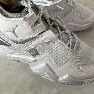jordan westbrook one take white metallic silver